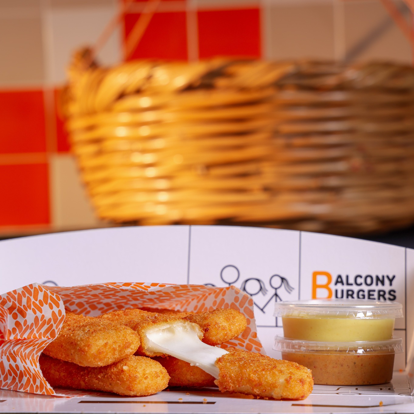 Mozzarella Sticks 6pcs